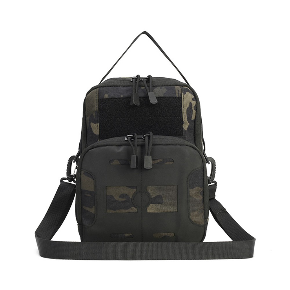 Backpack Sling Shoulder Bag Molle Travel Chest Pack Outdoor Hiking Mens Sports Camouflage